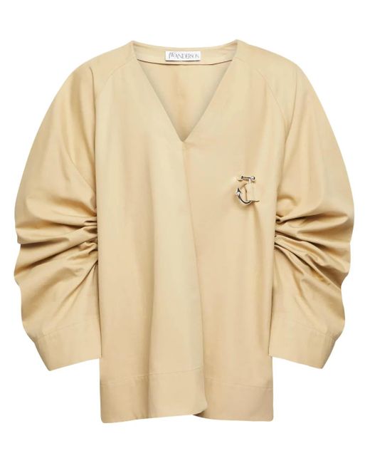 J.W. Anderson Hemd Im Oversized-Look in Natural für Herren