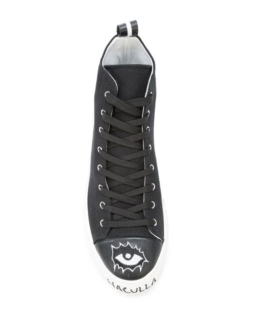 Haculla Black Always Watching Sneakers