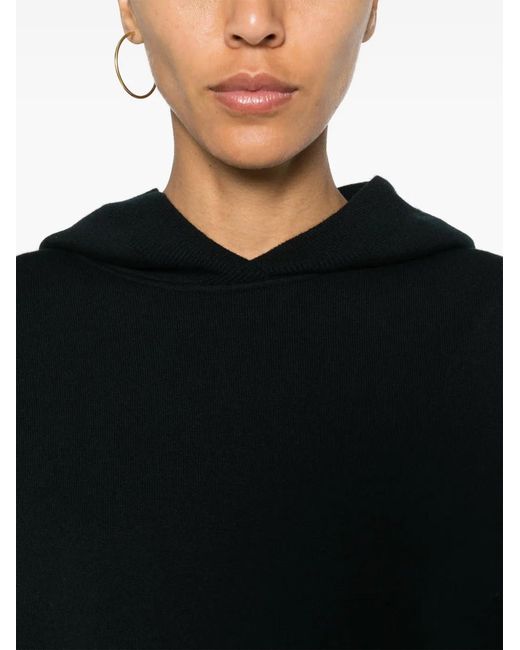 Canada Goose Black Holton Knitted Hoodie