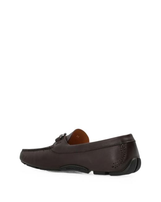 Ferragamo White Parigi New Leather Loafers for men