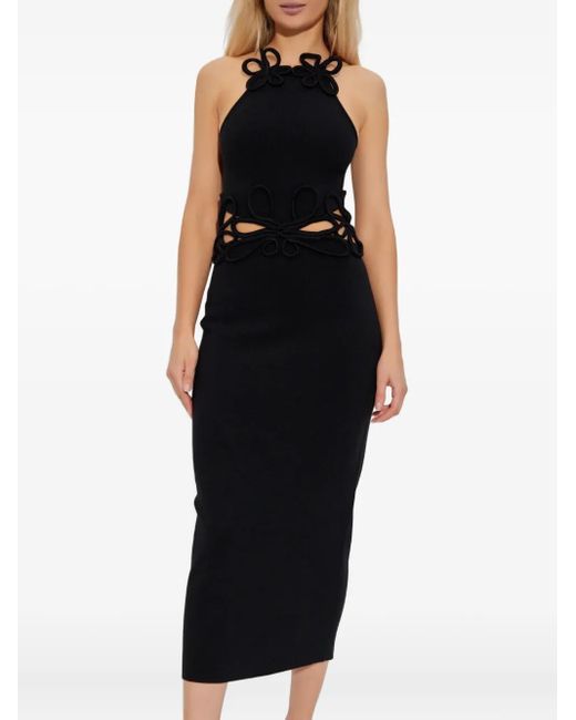 Cult Gaia Black Jena Midi Dress