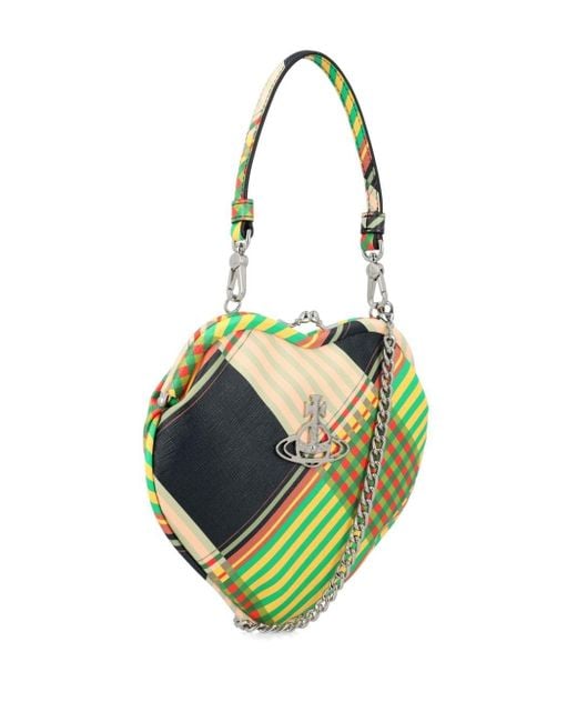 Mini sac à main Belle Heart Vivienne Westwood en coloris Green