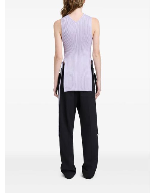 Proenza Schouler Rita Top in het Purple