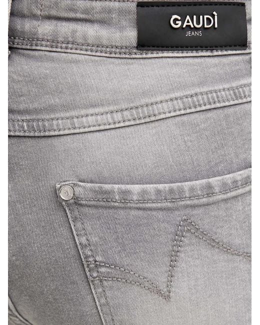 GAUDI Gray Belt-Loop Jeans