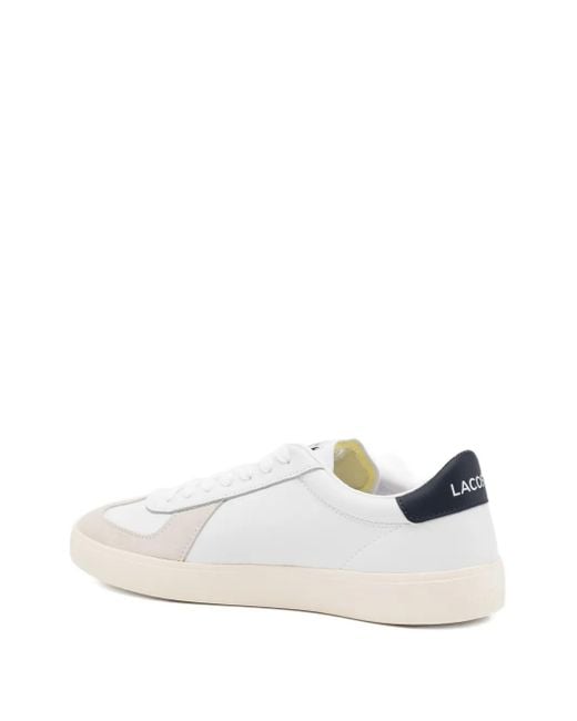 Lacoste White Baseshot Pro Sneakers for men