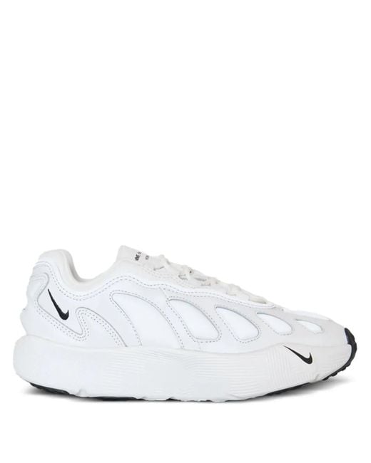 Nike White X Comme Des Garcons Sense 96 Sculpted Sneakers
