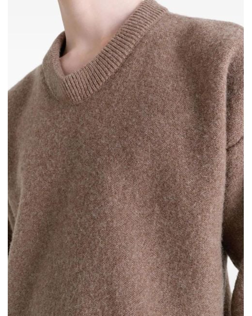 Lemaire Pullover mit V-Ausschnitt in Brown für Herren