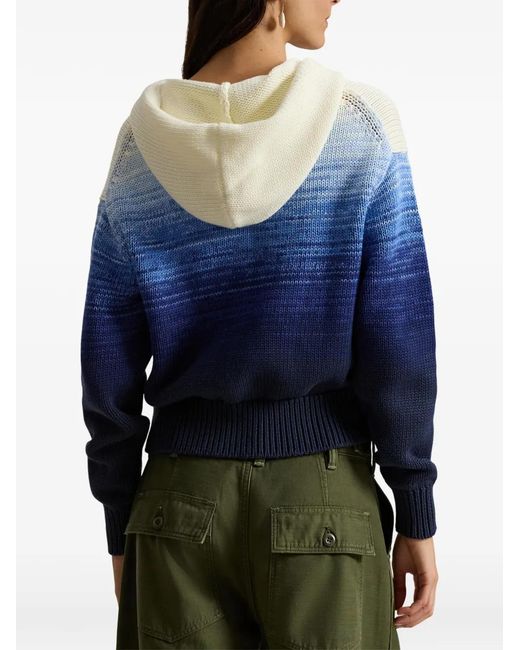 Polo Ralph Lauren Blue Zip-Up Hoodie