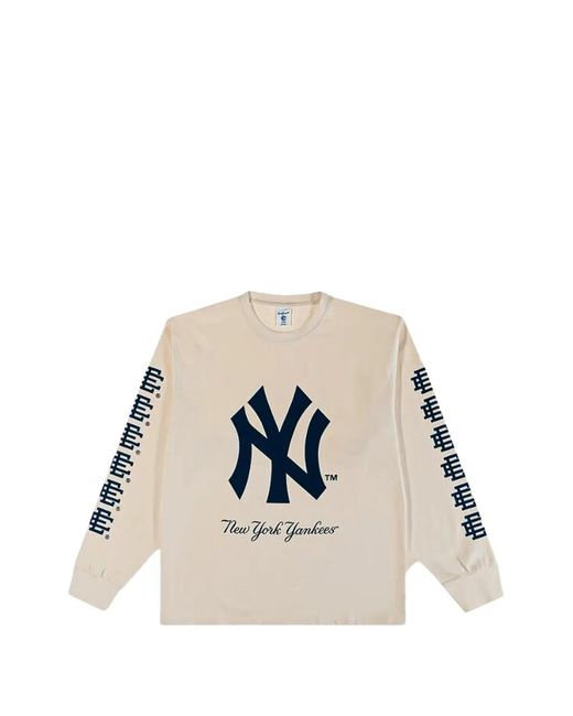 Eric Emanuel White X New Yorke Yankees Long-Sleeve T-Shirt for men