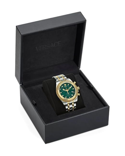 Versace White Fornax 43Mm Watch for men