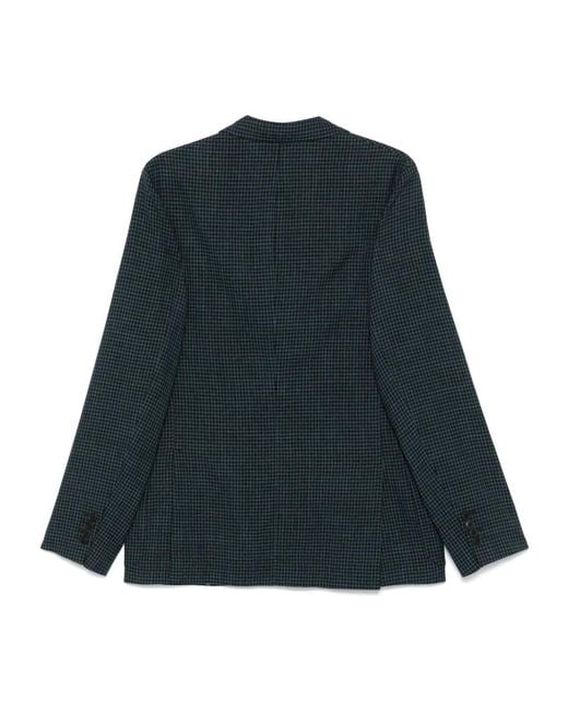 Paul Smith Blue Checkered Blazer for men