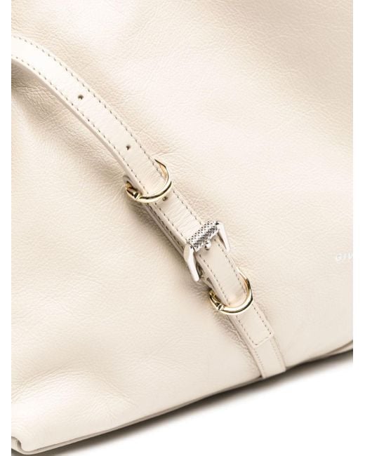 Givenchy Natural Medium Voyou Leather Shoulder Bag