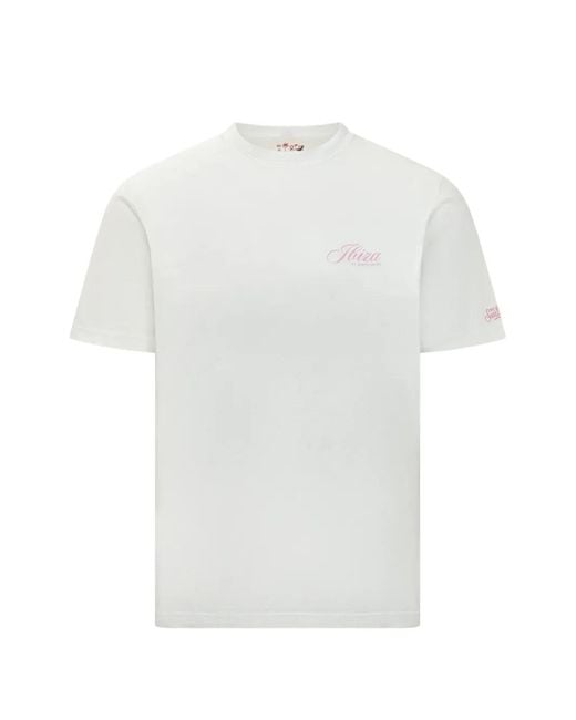 Mc2 Saint Barth White T-Shirt Portland for men