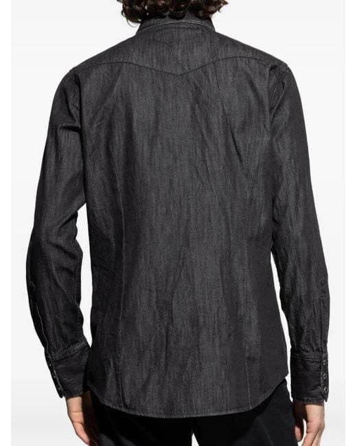 DSquared² Denim Overhemd in het Black voor heren