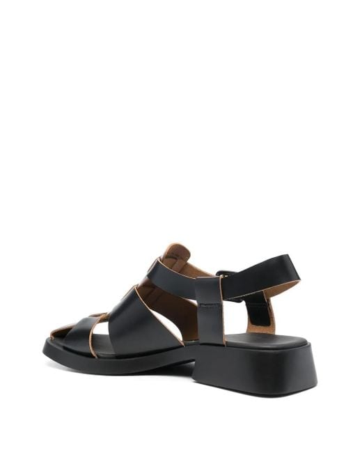 Camper Black Sandals