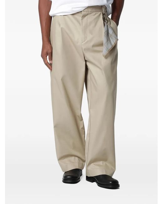 DARKPARK Natural Davide Wide-Leg Trousers for men