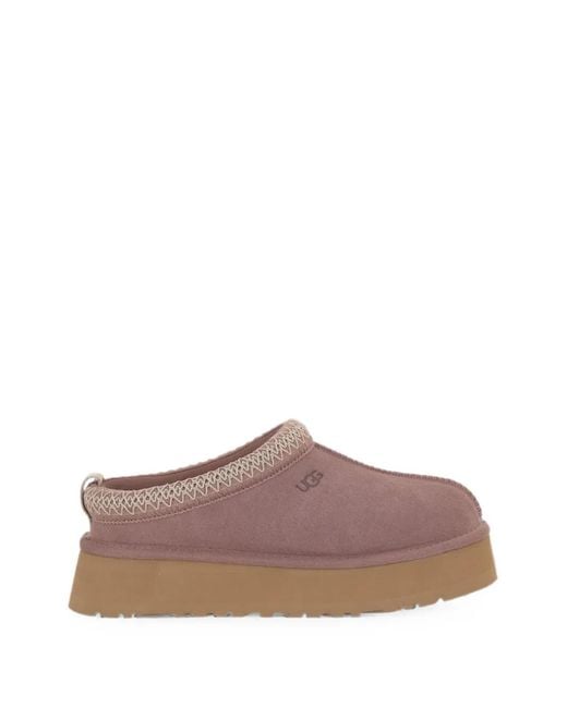 Ugg Brown Tasman Platform Slippers