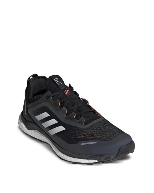 Adidas Black X Terrex Agravic Flow "Core/Crystal" Sneakers