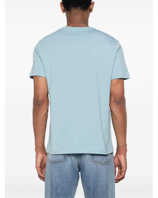 T-shirt Item con stampa di A.P.C. in Blue da Uomo