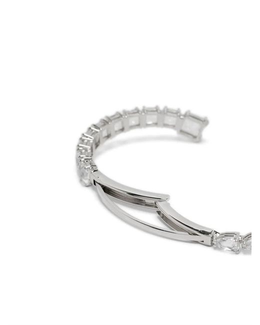 Swarovski White Matrix Cuff Bracelet