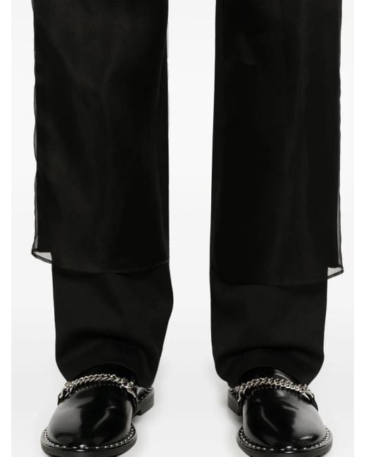 Proenza Schouler Black Teddy Trousers