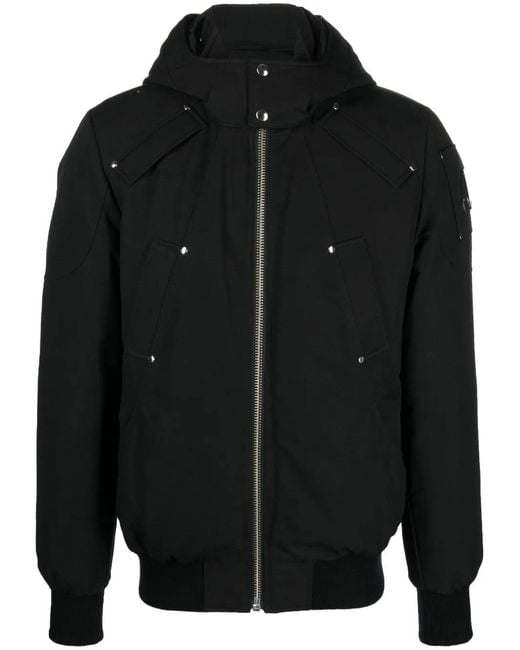 Moose Knuckles Bomberjack in het Black voor heren