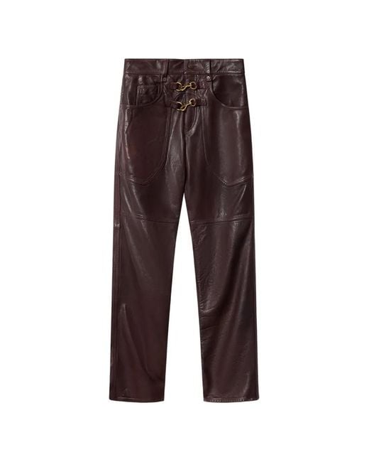 Isabel Marant Brown Brinley Trousers