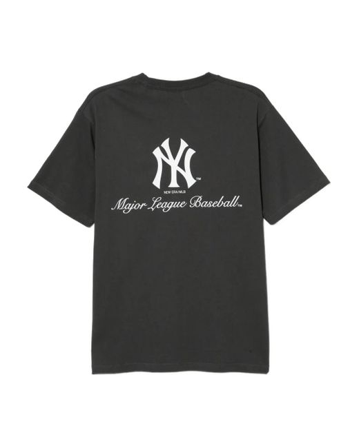 KTZ Black X Mlb Logoed T-Shirt for men