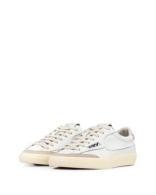 Autry White Windscape Low Sneakers