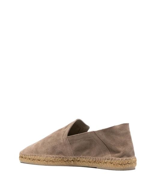 Castaner Brown Parker Suede Espadrilles for men