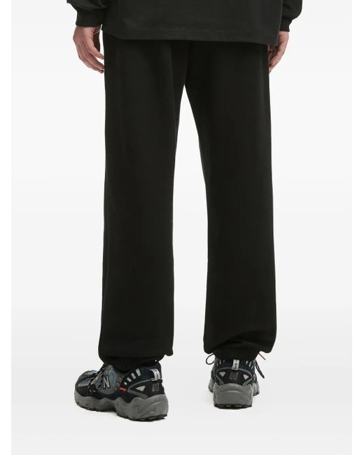 Izzue Blue Elasticated-Cuff Track Pants for men