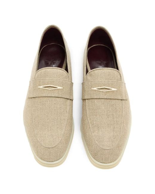 Bougeotte Natural Loisir Gomme Loafers for men