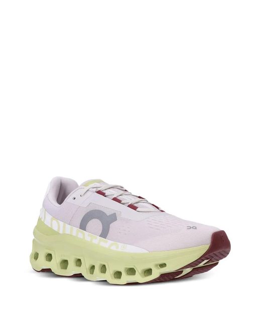 On Shoes White Cloudmster Sneakers for men