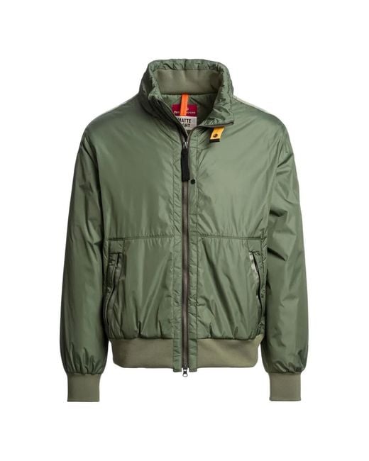Parajumpers Green Tuam Bomber Jacket for men