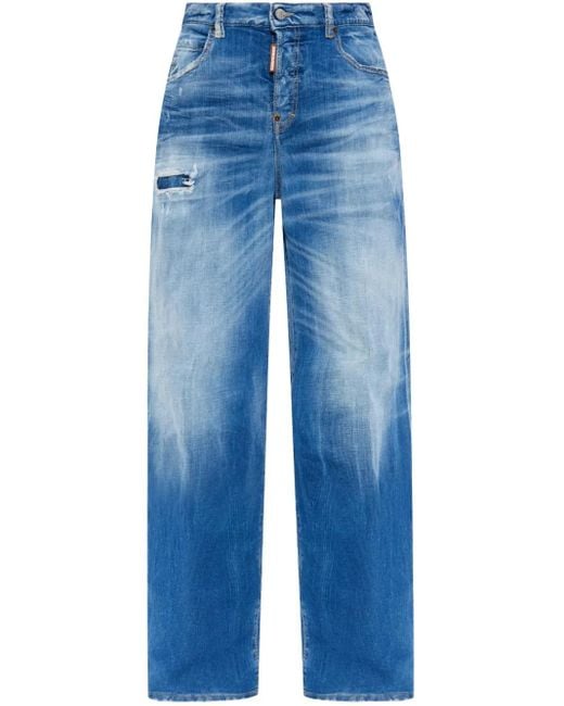 Vaqueros De Algodón DSquared² de color Blue