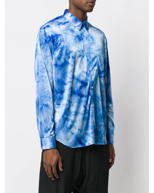 comme des garcons tie dye shirt