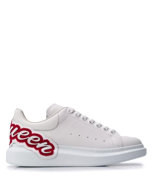 イベント/関税込★alexander mcqueen★OVERSOLE SNEAKERS WHITE Oversized Sneakers - Alexander Mcqueen - White/Black - Leather