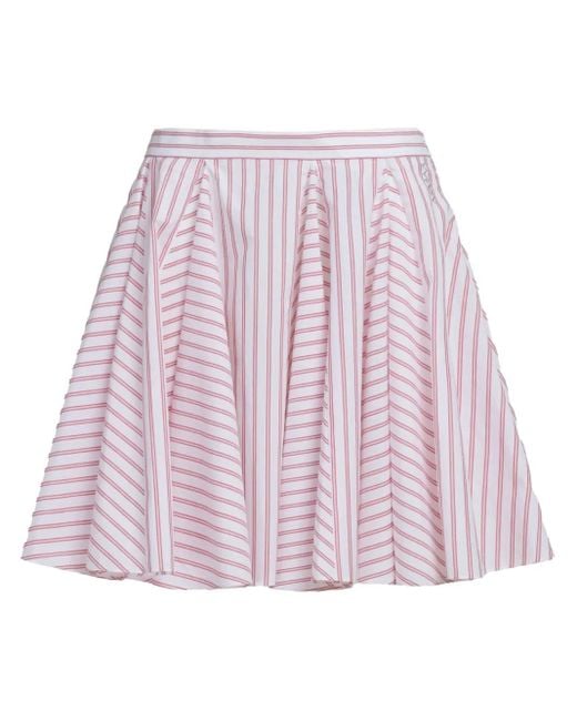 Minijupe À Rayures Marni en coloris Pink