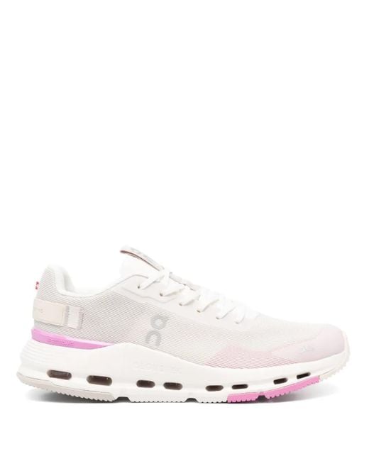 On Shoes White Cloudnova Form 2 Sneakers
