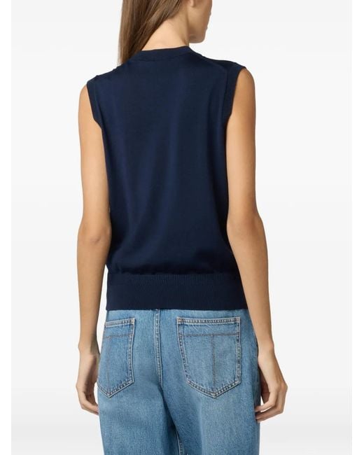 Tod's Blue Top