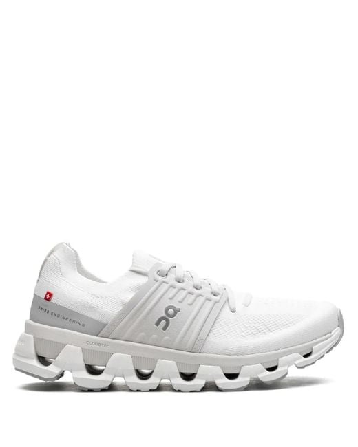 On Shoes White Cloudswift 3 Sneakers