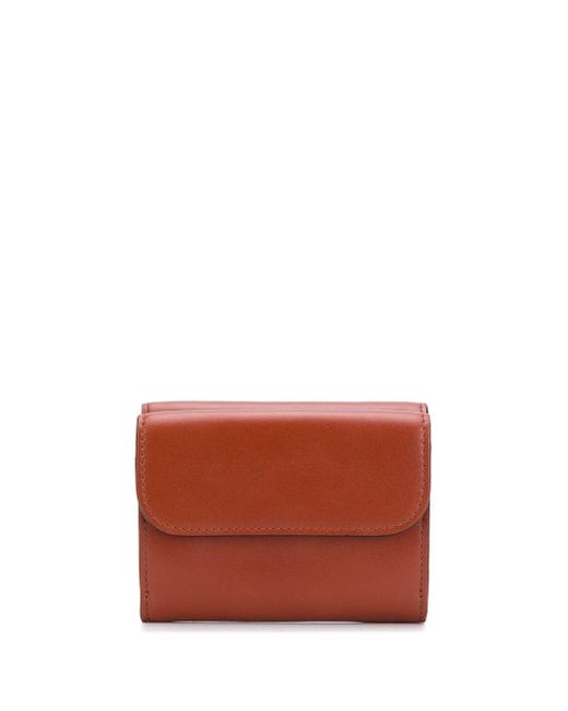 Cartera C mini Chloé de Cuero de color Marrón - Lyst