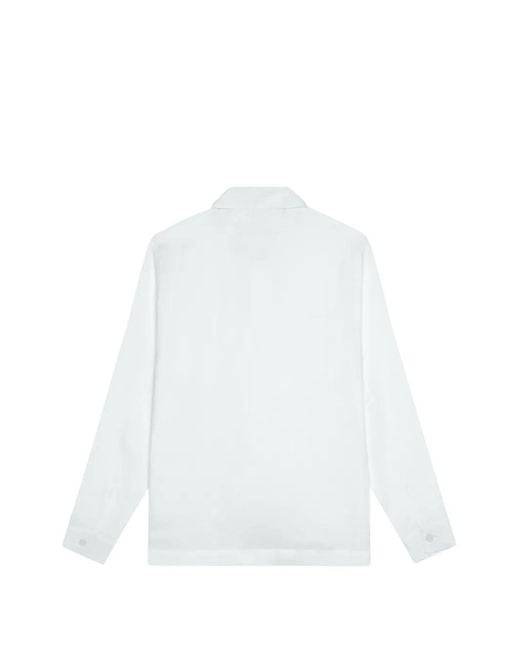 Sobrecamisa Con Bolsillo De Parche Vilebrequin de hombre de color White