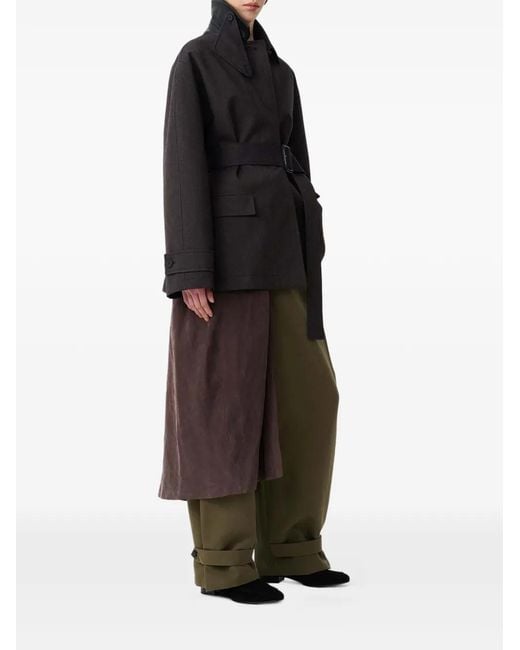 Studio Nicholson Black Lurie Belted Jacket