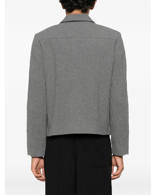 Won Hundred Gray Dutton Zip-Up Jacket for men
