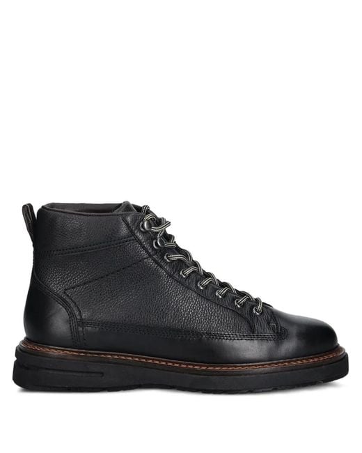 GANT メンズ ブラック Hillprep ラグソール ブーツ