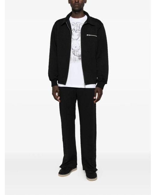 Gcds Black Cotton Trousers for men