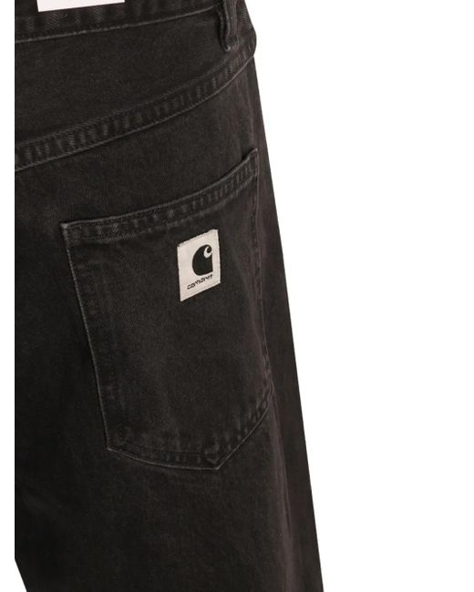 Carhartt Gray Brandon Stone Washed Trousers