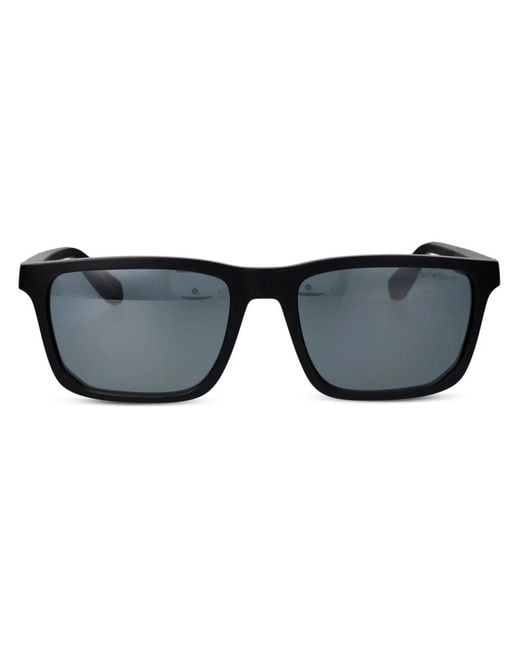 Emporio Armani Black Square-Frame Sunglasses