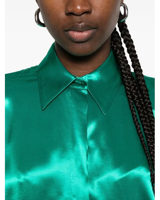 Genny Green Chemise À Manches Longues